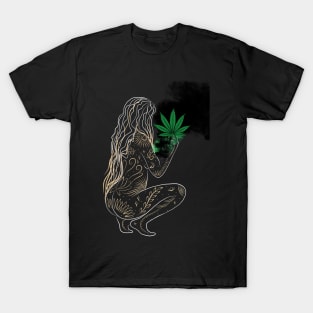 420 weed leaf T-Shirt